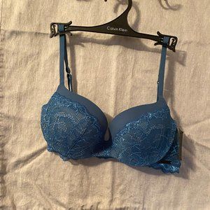 Calvin Klein Teal "Black" Balconnet Bra - Size 36B